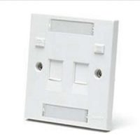 COMMSCOPE FACEPLATE 2 HOLE