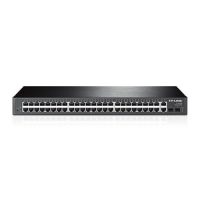 TPLINK TL-SL2452 48 PORT 10/100MBPS + 4 PORT GIGABIT SMART