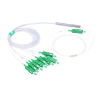 Fiber Optic Splitter Mini PLC 1:8 Jack SC