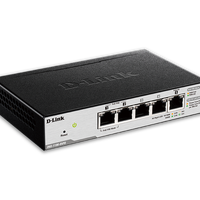 D-Link DGS-1100-05PD 5-port UTP 802.3af PoE 10/100/1000Mbps