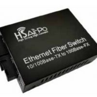 HSAIRPO 2G3E-SFP 2XGIGABIT SFP FIBER TO 3 -PORT GIGABIT ETHERNET SWITCH