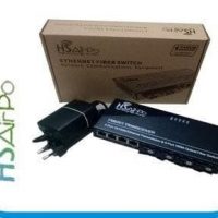 HSAIRPO CM4F4E-PoE 4Fiber+4RJ45 Etrhernet Passive PoE Fiber Switch