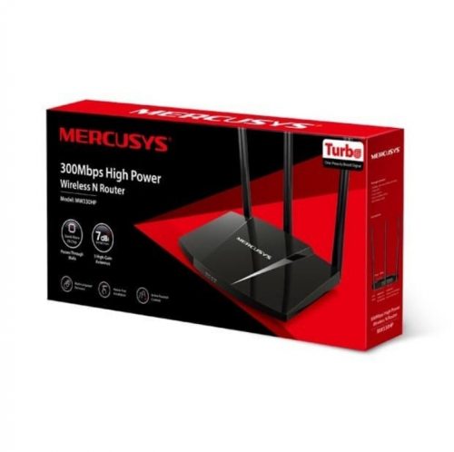 Mercusys MW300HP 300Mbps High Power Wireless N Router
