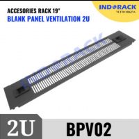 BPV02-(Blank Panel Ventilation 2U)Indorack