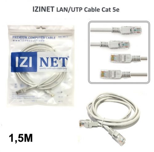 Patch Cord UTP IZINET Cat5E 1.5m