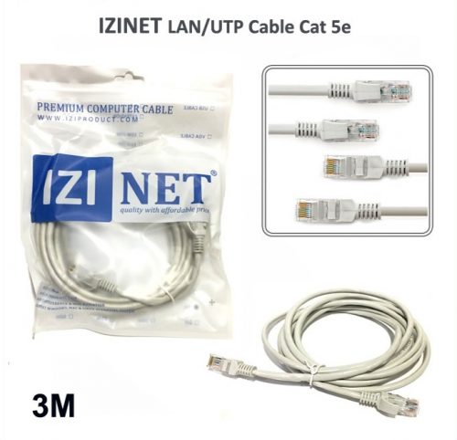 Patch Cord UTP IZINET Cat5E 3M