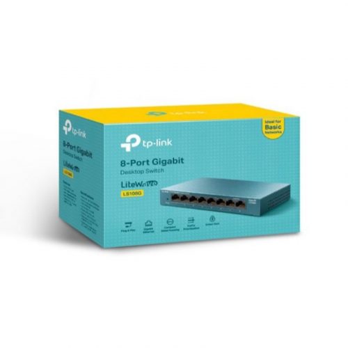 TPLink LS108G 100Mbps 8-Port Gigabit Dekstop Switch S