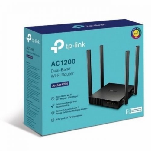 TPLink Archer C54 AC1200 Dual Band Wi-Fi Router