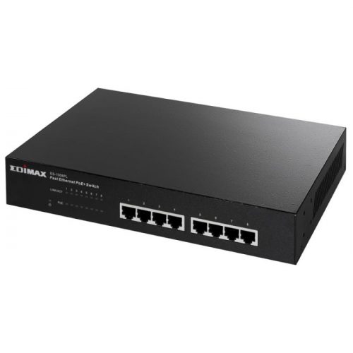 EDIMAX ES-1008PL 8-Port Fast Ethernet PoE+ Switch
