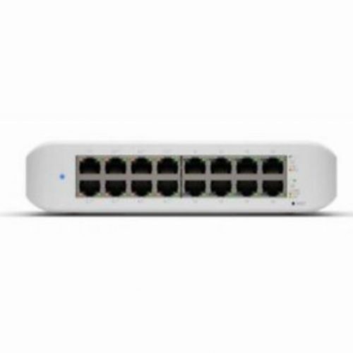 UBIQUITY USW-LITE-16-POE PoE switch with 16 GbE RJ45 ports