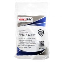 Vascolink EZ-FTP-C6 Konektor STP FTP EZ Gold Anti Gagal Cat 6 Cat 6e Cat6 Cat 6e I
