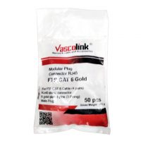 Vascolink GOLD-FTP-C6 Konektor STP FTP Gold Cat 6 Cat6 Cat 6e Cat6e I