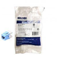 Belden BLD-MD-C6 Modular Jack Cat 6 BLUE Keyconnect / Keystone Cat 6 I