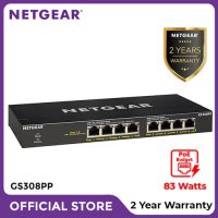 Netgear GS308PP 8 Port Gigabit Ethernet SOHO PoE+ Unmanaged Switch I