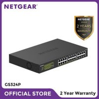Netgear GS324P 24 Port Gigabit Ethernet Unmanaged with 16 PoE+ Switch I