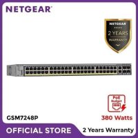 Netgear GSM7248P 48 Port Fully Managed PoE + Gigabit L2+ Switch M4100 i