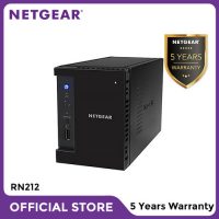 Netgear RN212 NAS Network Storage Desktop 2 Bay Server Backup A