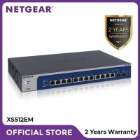 NETGEAR XS512EM - 12-Port 10G-Gigabit/Multi-Gigabit Ethernet Switch I