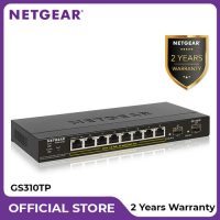 Netgear GS310TP 8 Port Gigabit Ethernet PoE+ Smart Managed Pro Switch I