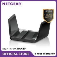 Netgear RAX80 Nighthawk AX8 8 Stream AX6000 WiFi 6 Router Garansi 1 Th I