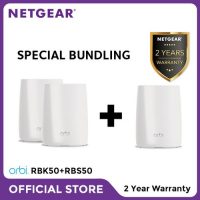 Netgear Bundling RBK50 RBS50 AC3000 Orbi Tri Band WiFi Mesh System I