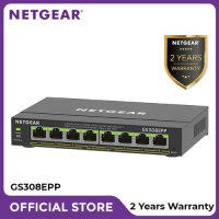NETGEAR GS308EPP 8 Port PoE+ Gigabit Ethernet Plus Switch (123W) I