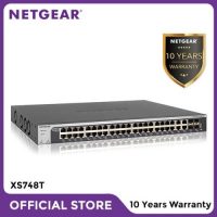 Netgear XS748T 48 Port 10 Gigabit Ethernet Smart Managed Pro Switch I