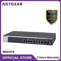 Netgear MS510TX 8 Port Multi Gigabit Ethernet Smart Managed Pro Switch I